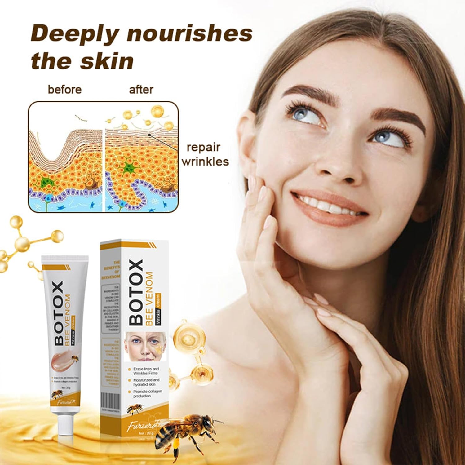 Bee Venom Wrinkle Repair Cream πβ¨