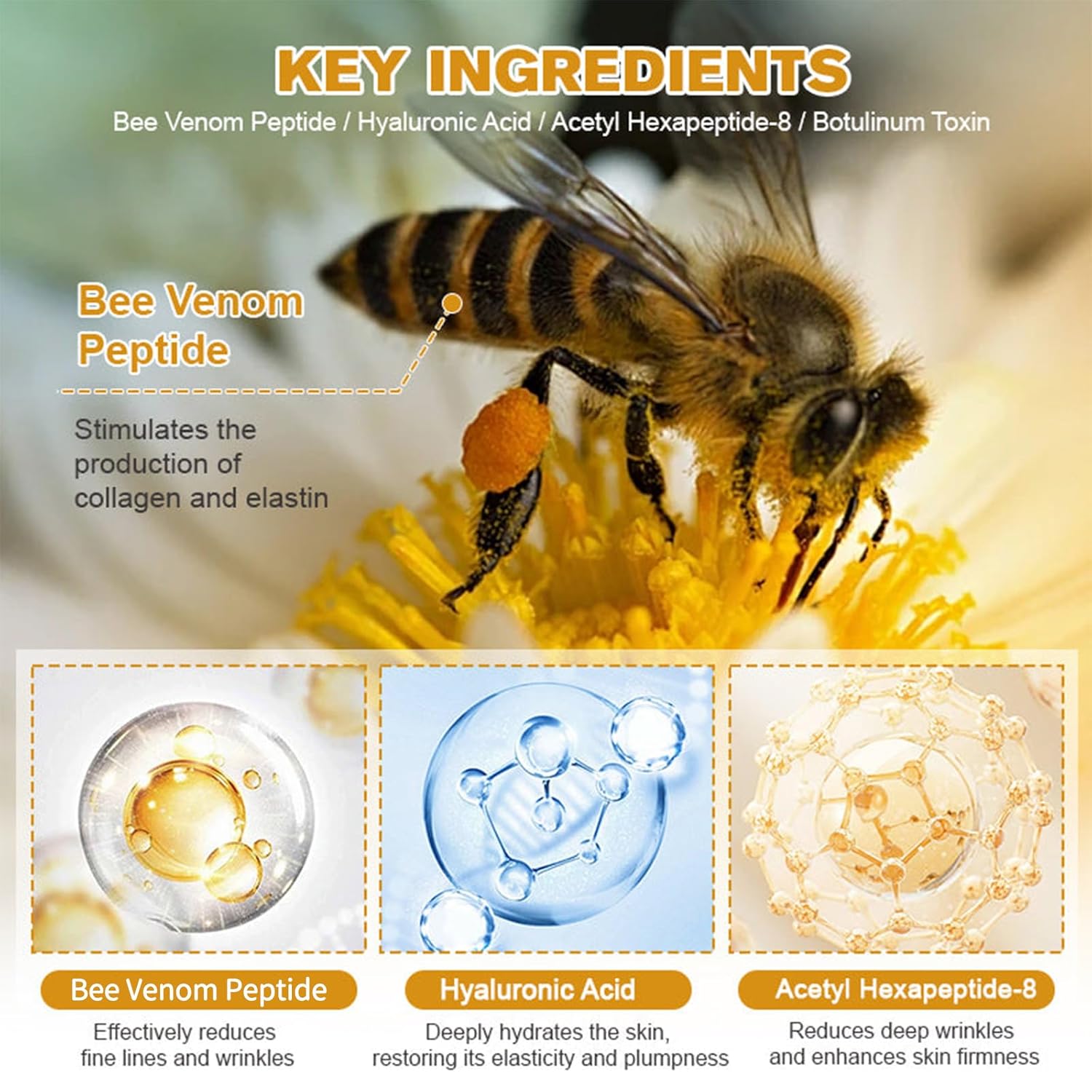 Bee Venom Wrinkle Repair Cream πβ¨