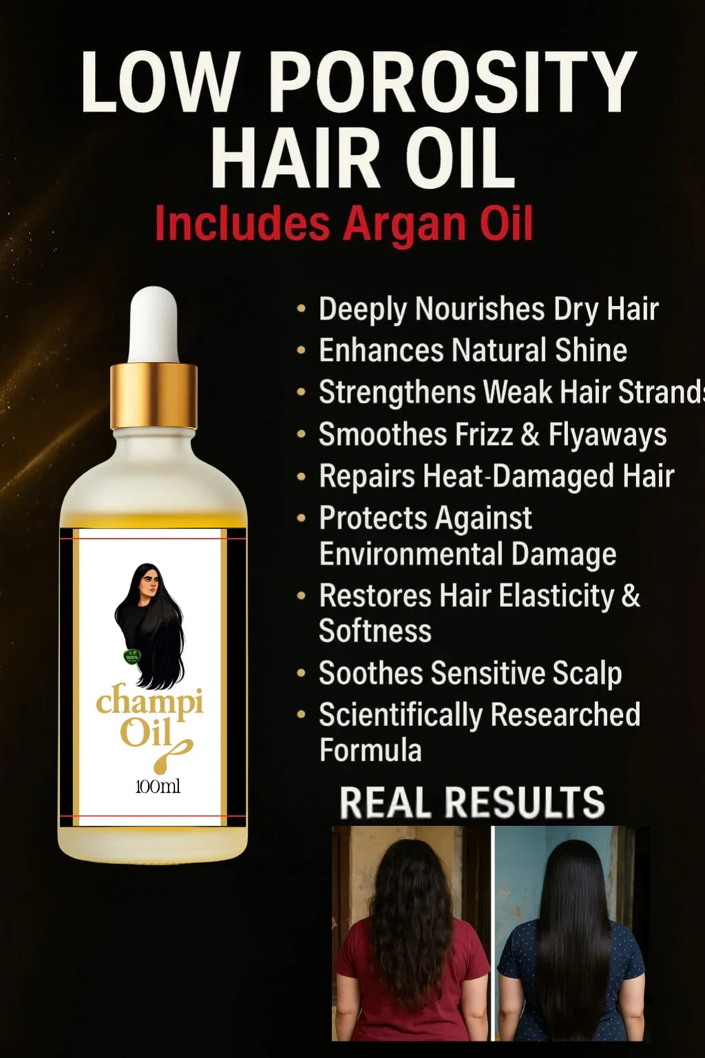 Champi Low Porosity Hair Oil 100 Ml